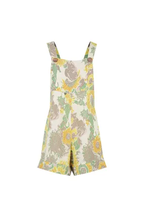 Head Over Heels Jumpsuit - Sunflower Print