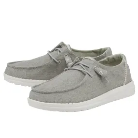 Hey Dude Wendy Chambray - Braid Grey