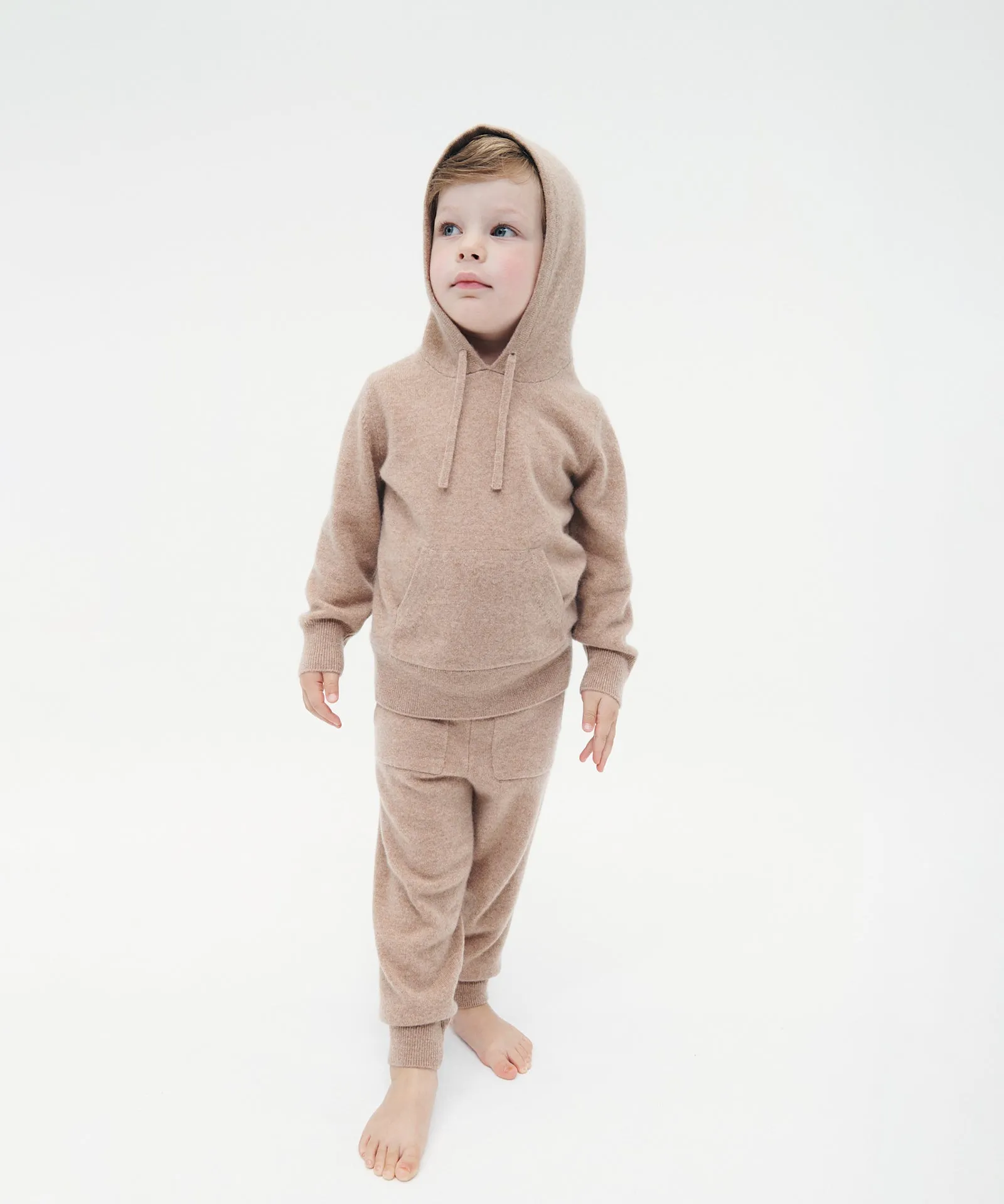 Kid's Signature Cashmere Hoodie Jogger Set