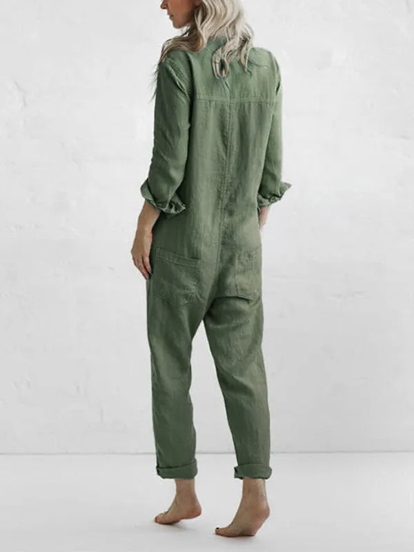 Lina - Long Sleeve Jumpsuit