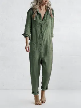 Lina - Long Sleeve Jumpsuit