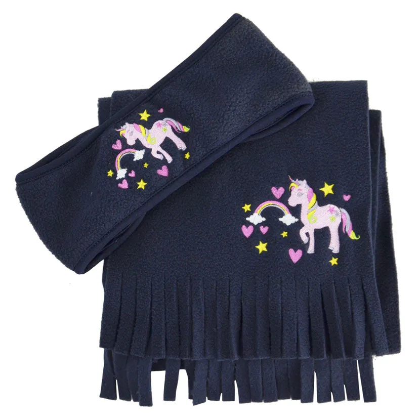 Little Unicorn Head Band and Scarf Set by Little Rider