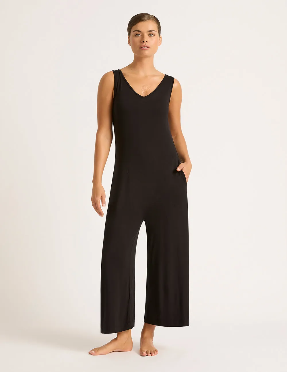 Long Jumpsuit - Black