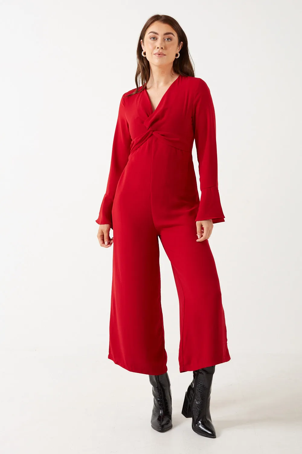 Marc Angelo Hannah Bell Sleeves Jumpsuit