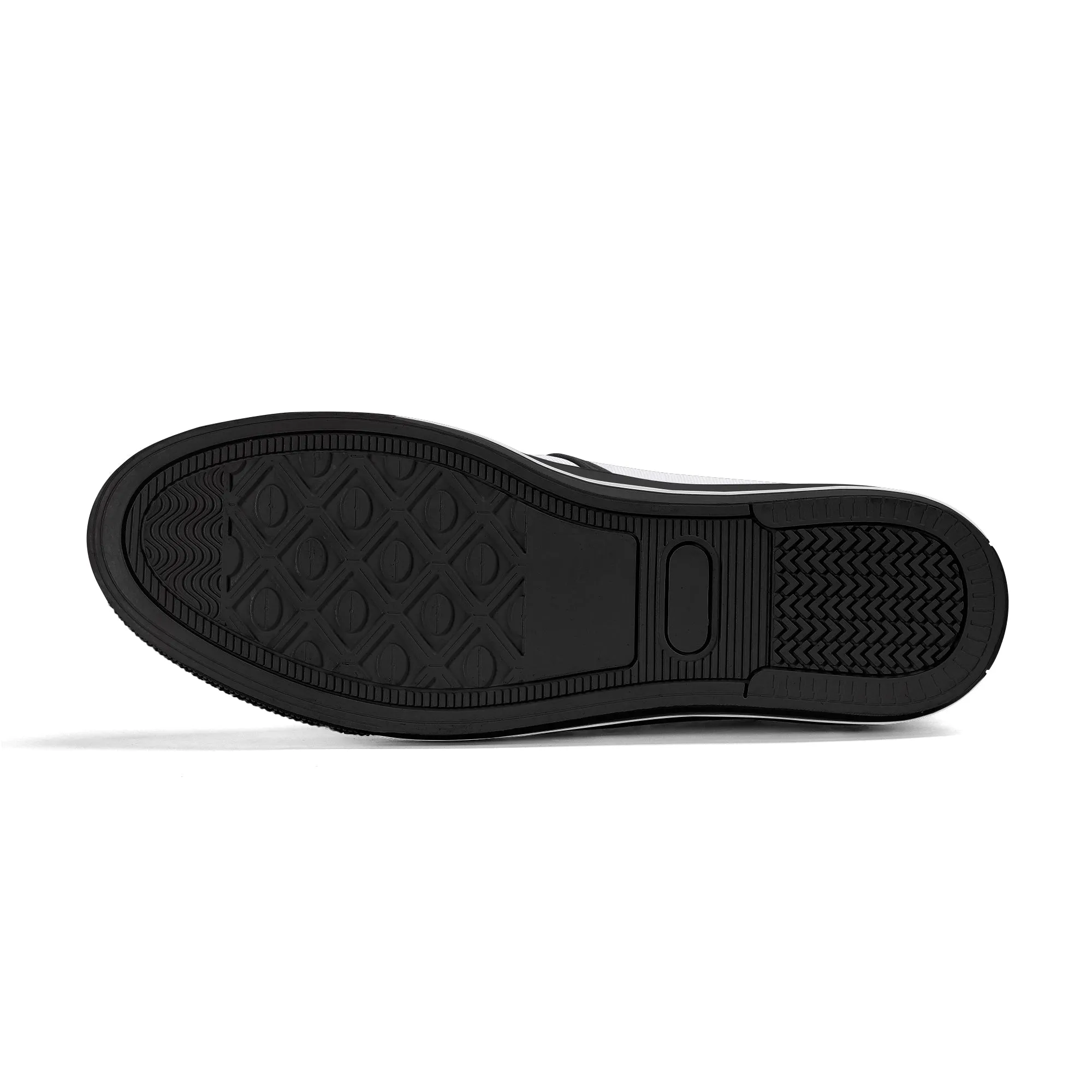 Mens Dark Autumn Rubber Slip On Shoes