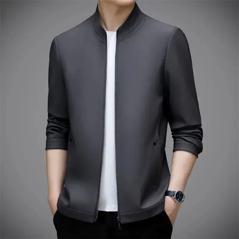 Men's Genuine Leather Men's Jacket