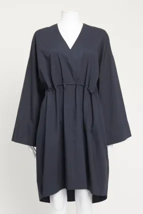 Navy Blue Preowned Tunic Dress