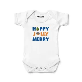 New York Knicks "Happy Jolly Merry" Bodysuit