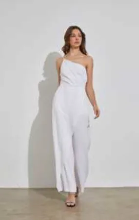 One Shoulder Jumpsuit