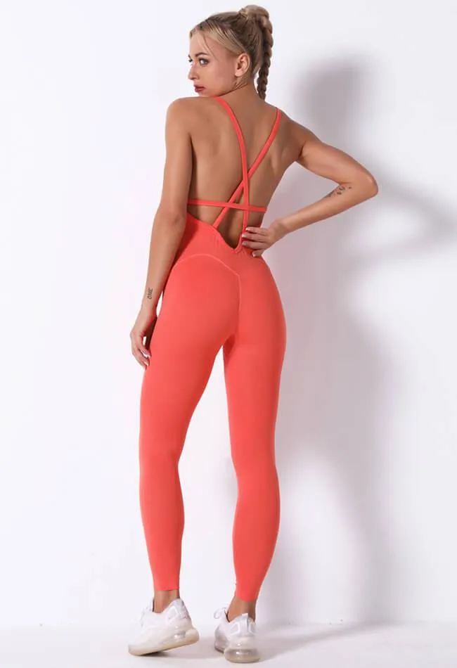 Open Back Jumpsuit