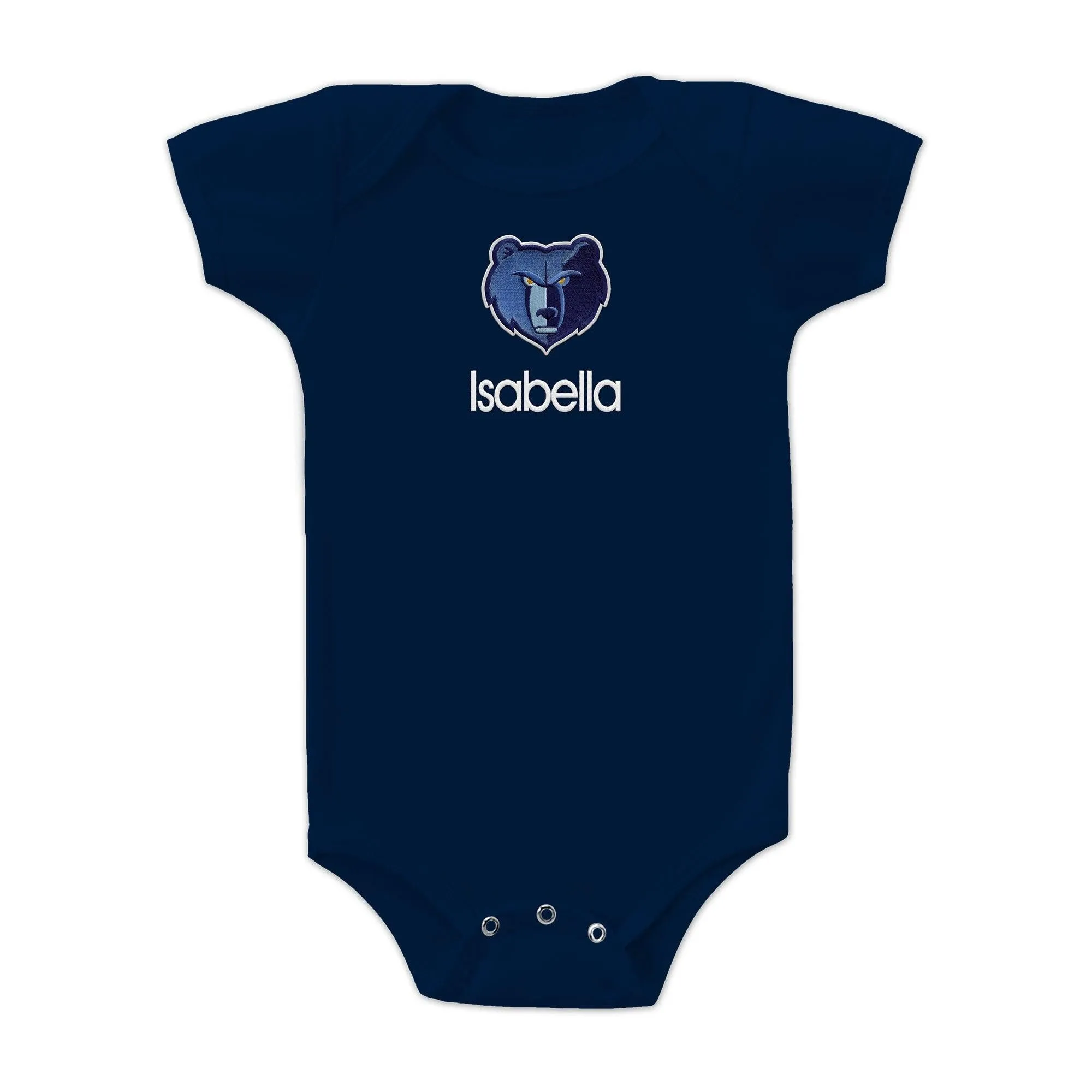 Personalized Memphis Grizzlies Bodysuit