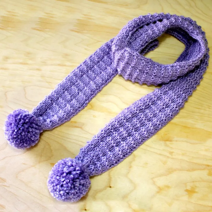 Pom Pom Scarf Pattern