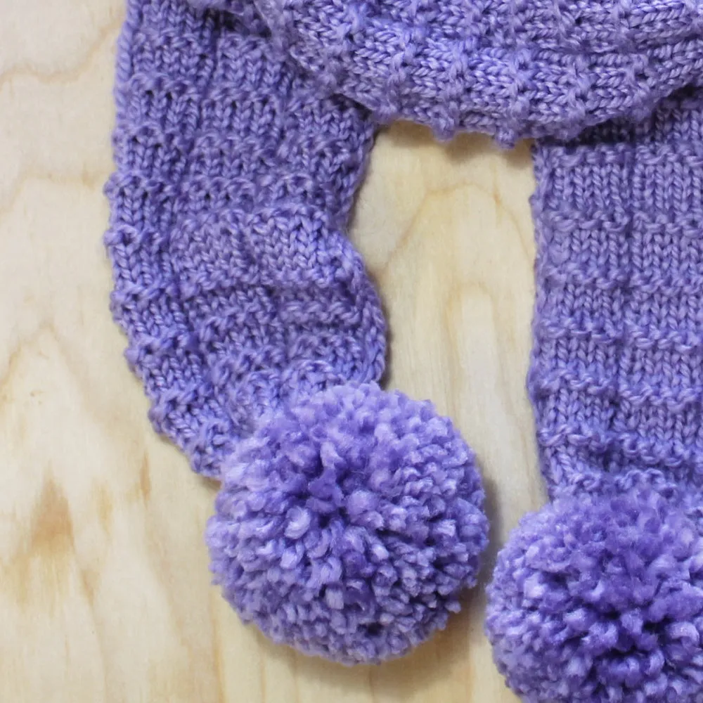 Pom Pom Scarf Pattern