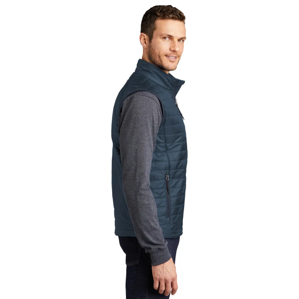 Port Authority® Packable Puffy Vest - Regatta Blue / River Blue Navy