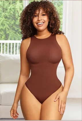 Seamless High-Neck Bodysuit Shapewear