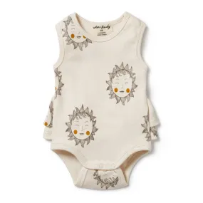 Shine On Me Organic Ruffle Bodysuit