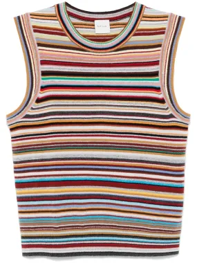 Signature Stripe vest