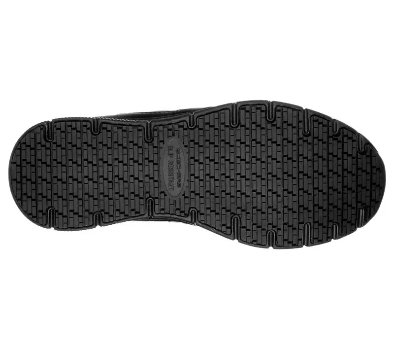 Skechers Women's Nampa Wyola Slip Resistant - Black