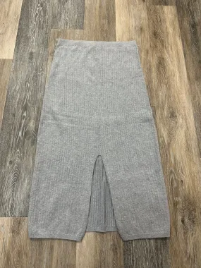 Skirt Maxi By Free People In Grey, Size: L