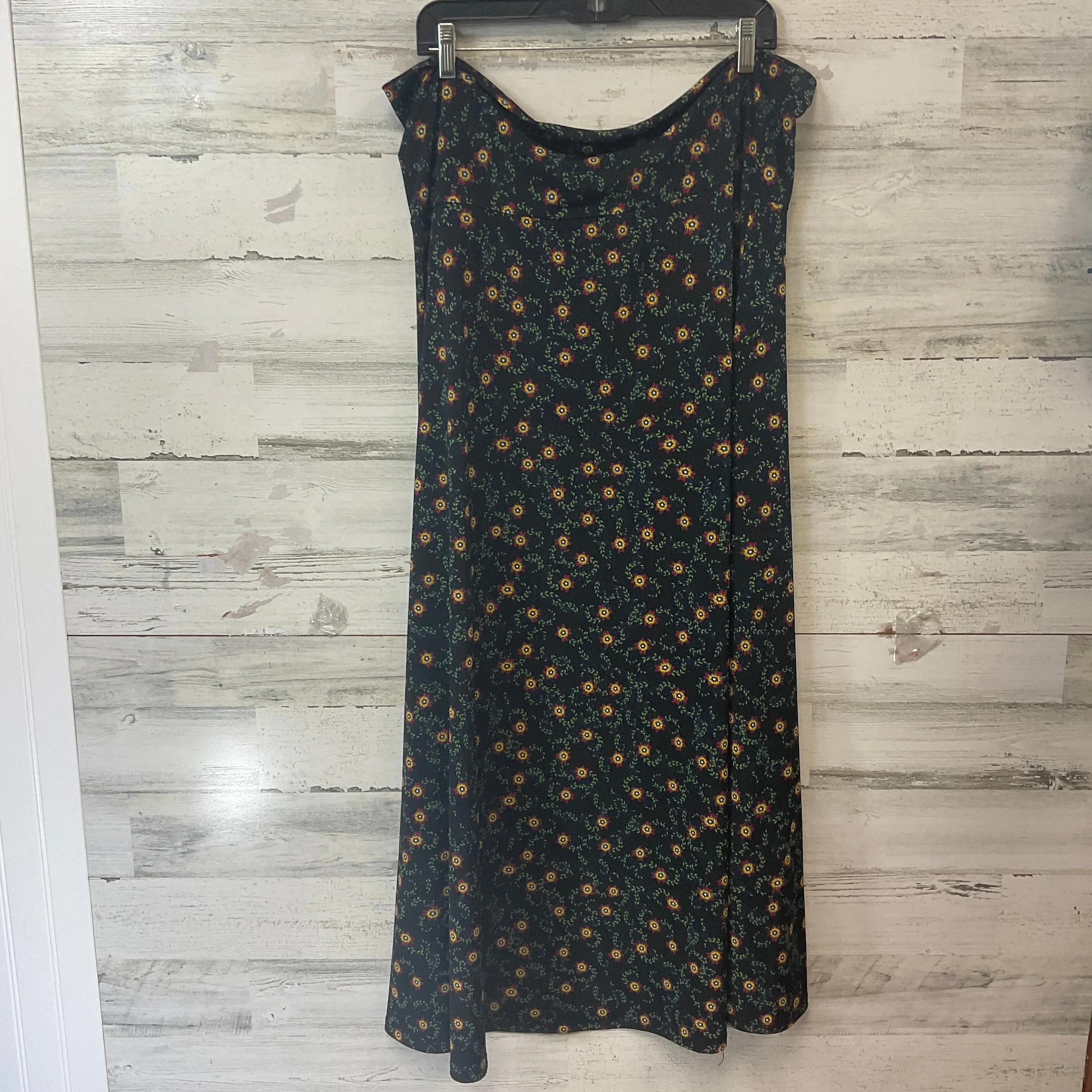 Skirt Maxi By Lularoe In Black, Size: 3x