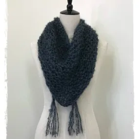 Soft & Lofty Mohair Scarf Knitting Pattern