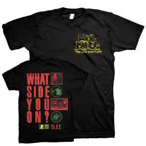 Soul Power "What Side You On?" Black T-Shirt