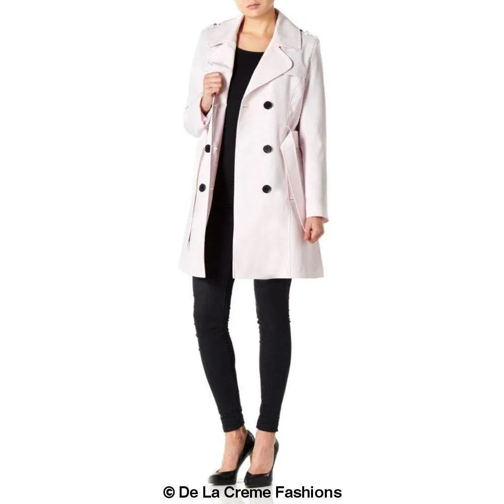 Spring/Summer Military Double Breasted Trench Coat (9049-SP)