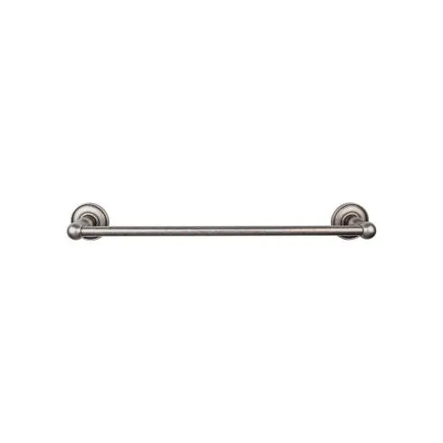 Top Knobs Edwardian Bath Towel Bar Single - Plain Backplate