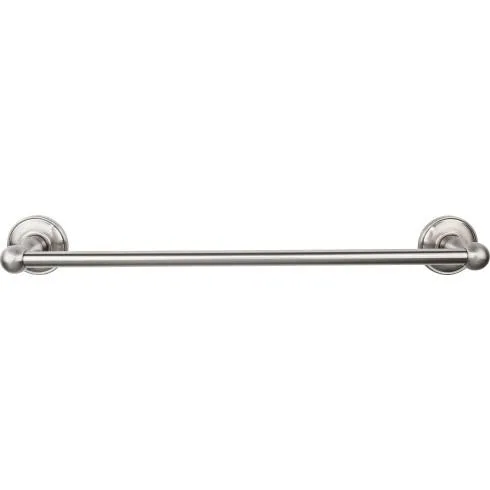 Top Knobs Edwardian Bath Towel Bar Single - Plain Backplate