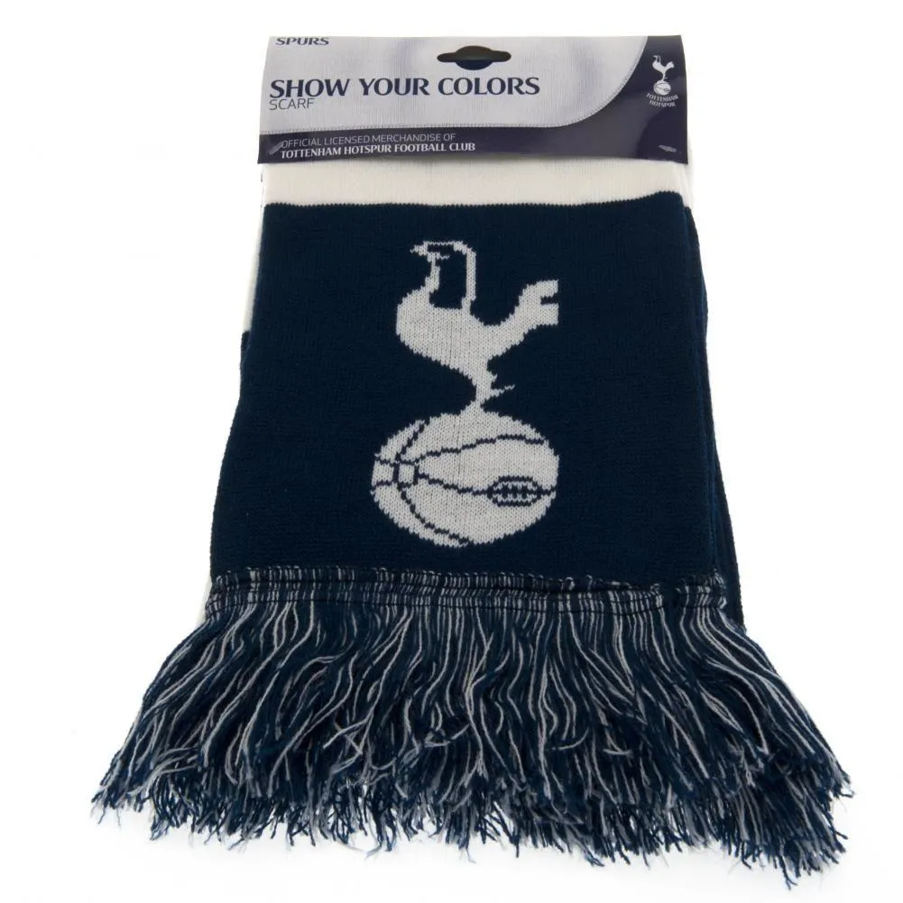 Tottenham Hotspur FC Bar Scarf - Navy Blue and White