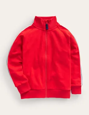 Track Jacket-Rockabilly Red