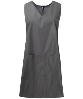 Waterproof wrap around tunic | Dark Grey