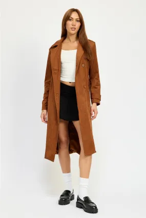 Winona Suede Trench