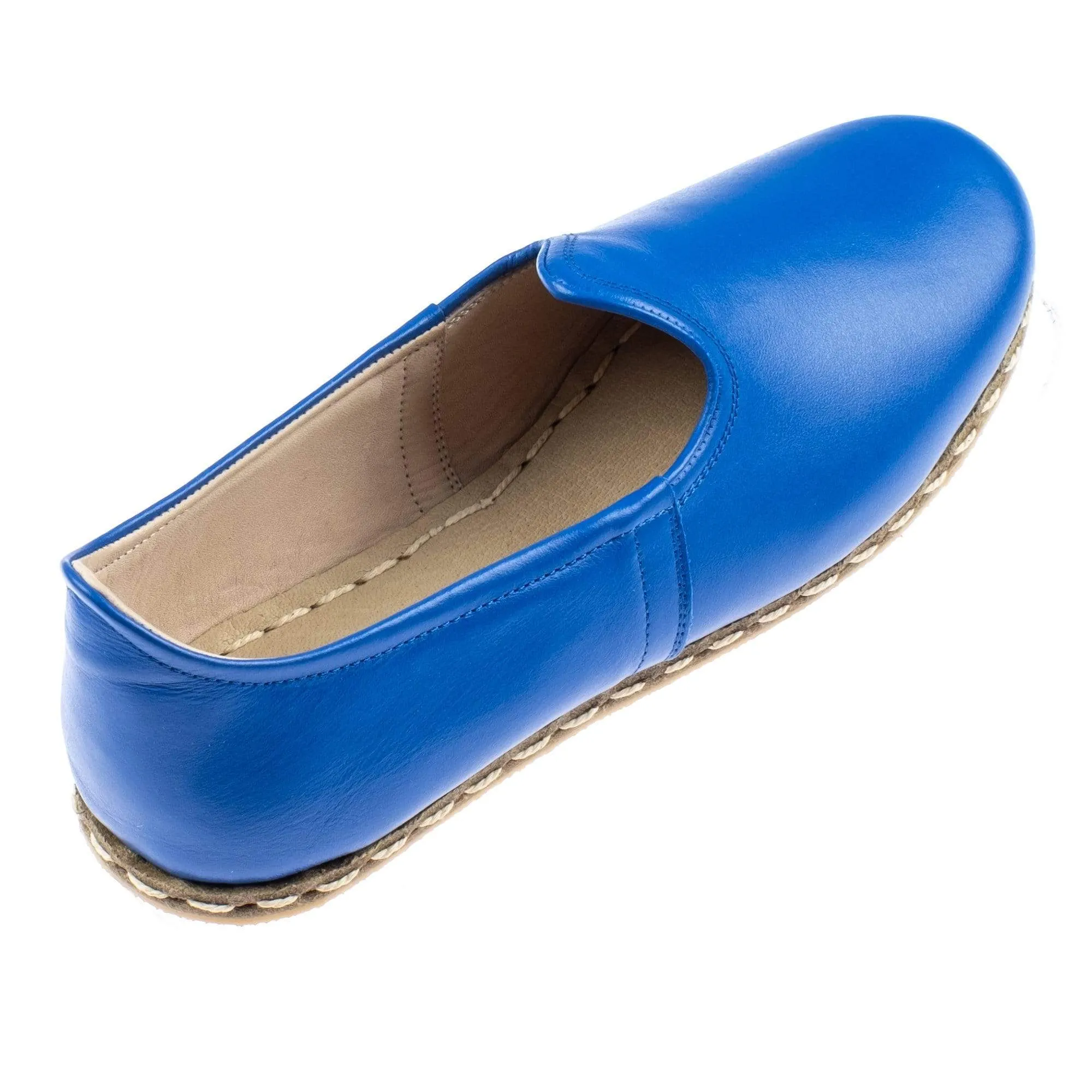 Women's Blue Slip On Shoes