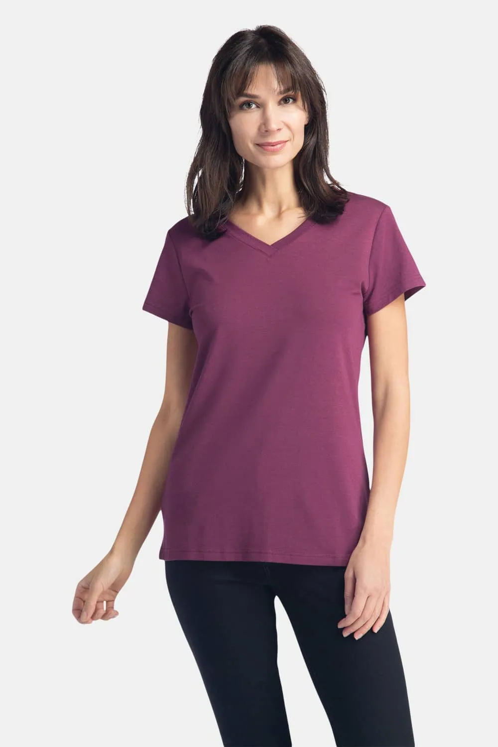 Women's Classic Fit EcoFabric™ V-Neck Tee