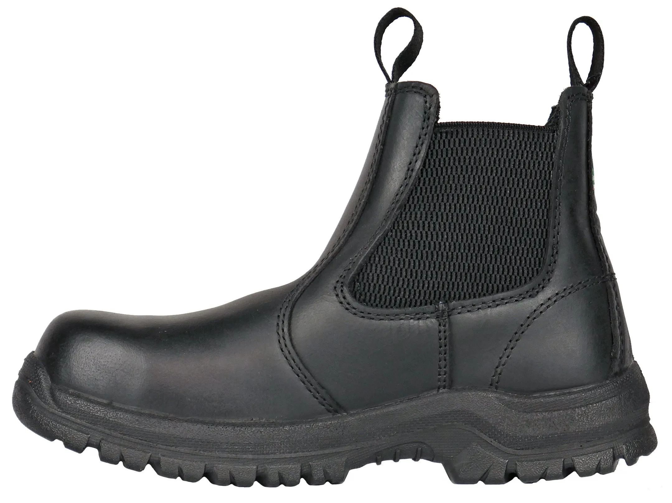 Women's Moxie Angelina Black, PR, SR, EH, Pull On Composite Toe Boot