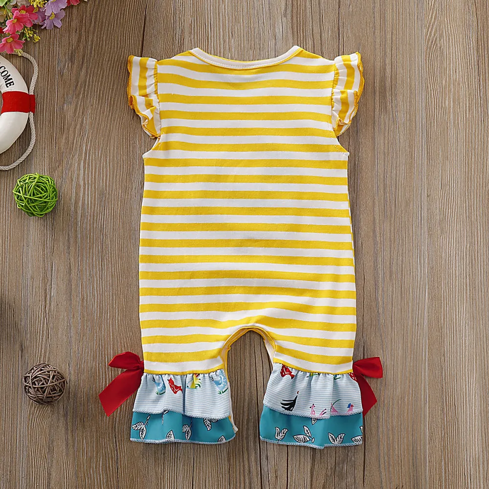 Yellow Chicken Romper or Dress