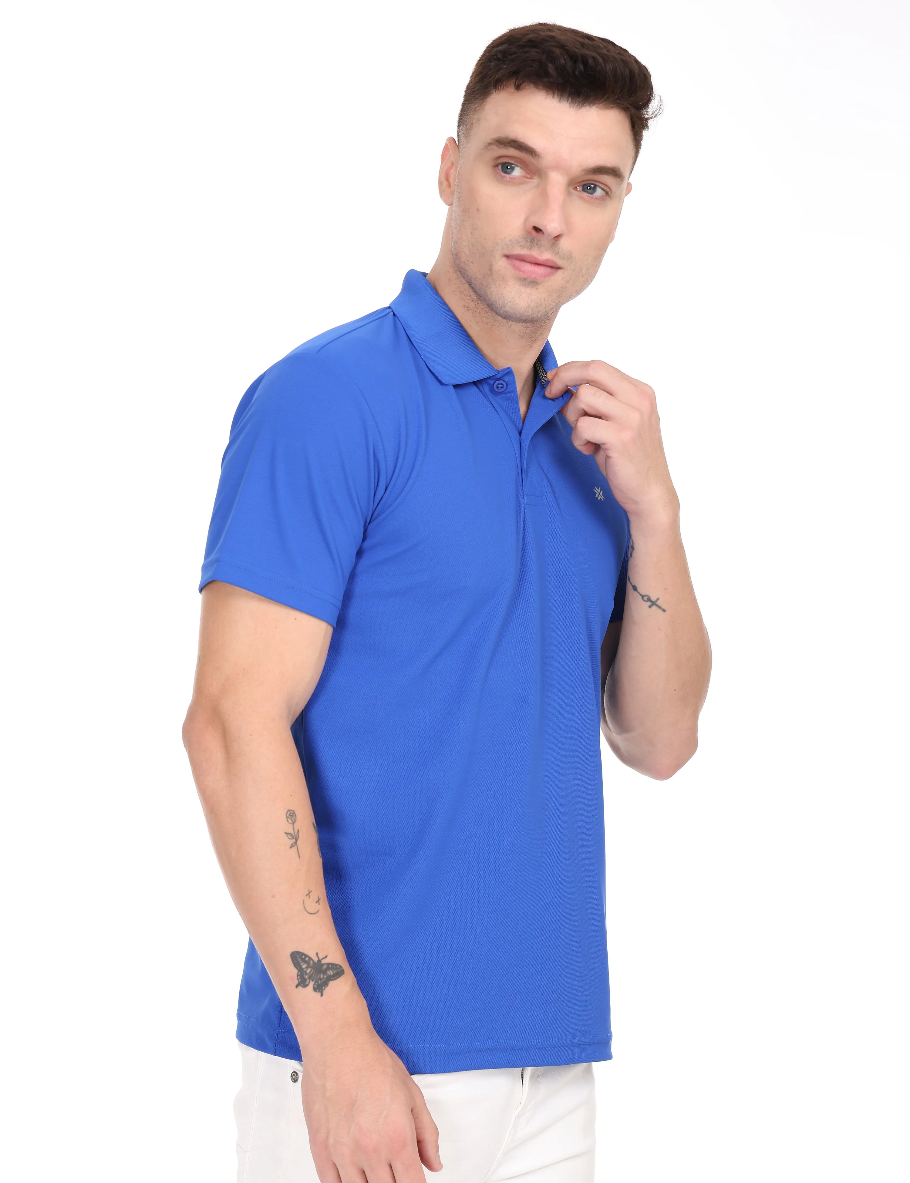 Zest Royal Blue Color T Shirt - 53004