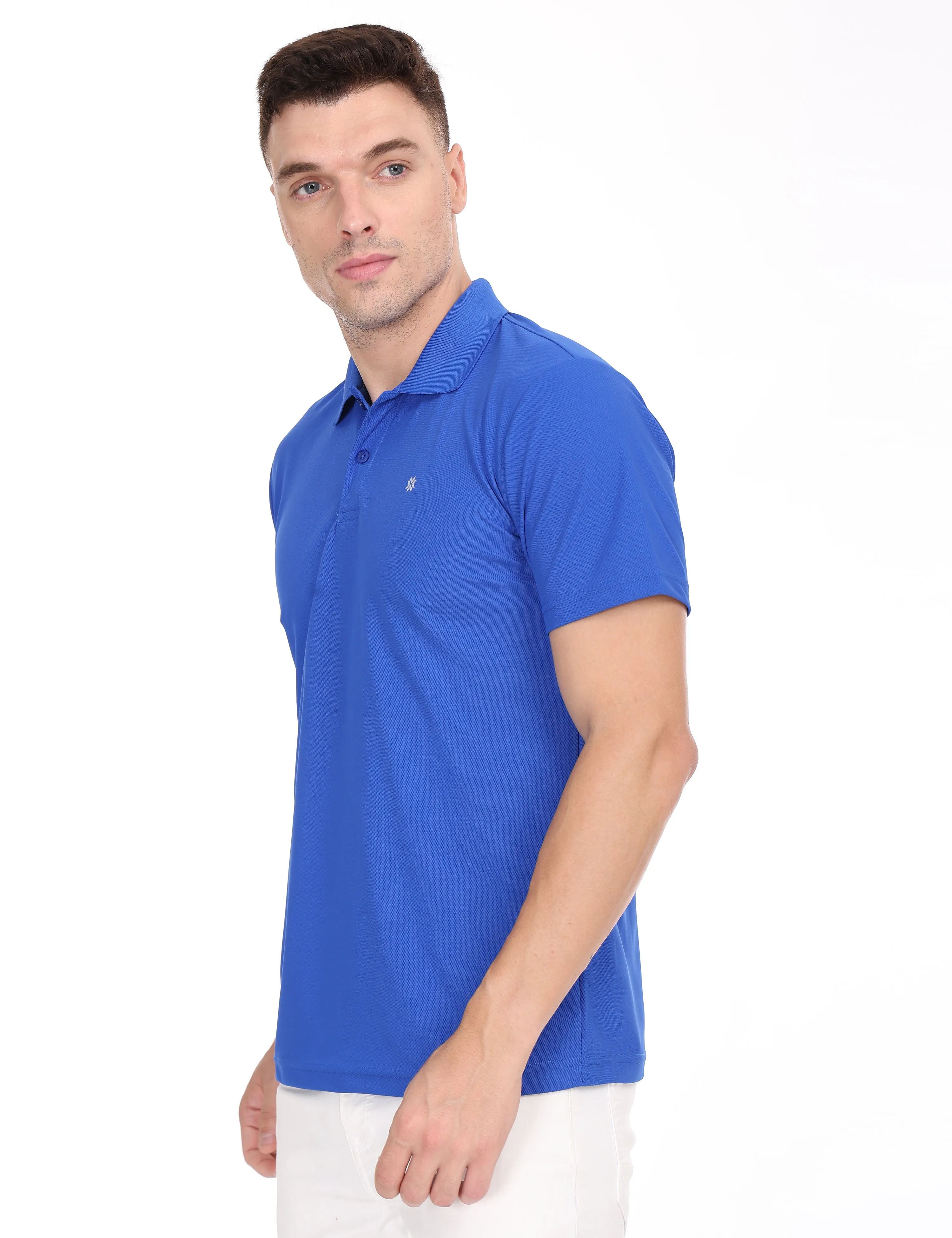 Zest Royal Blue Color T Shirt - 53004